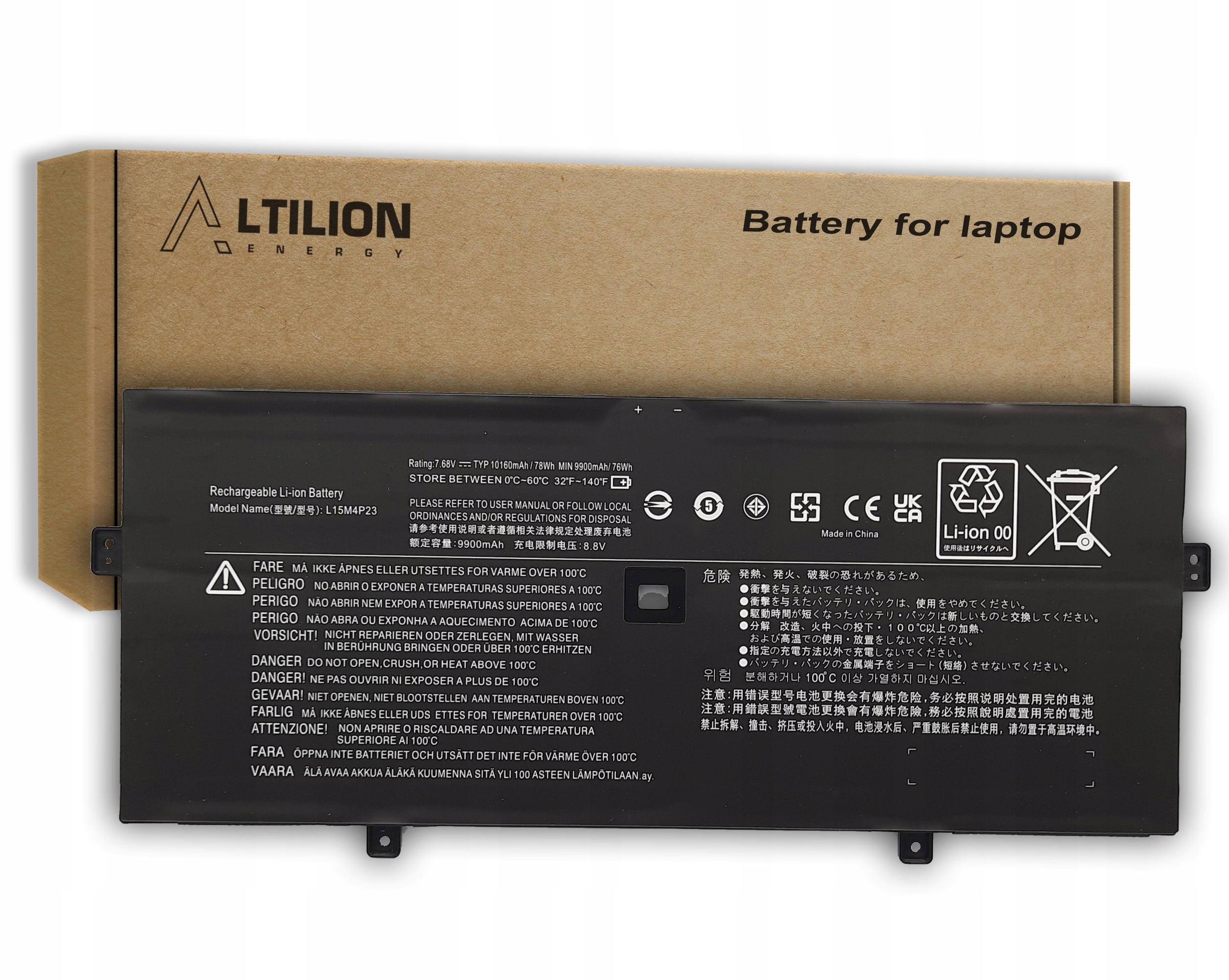 Baterie L15M4P23 L15M4P21 L15C4P21 pro Lenovo Yoga 5 Pro Yoga 910-13IKB