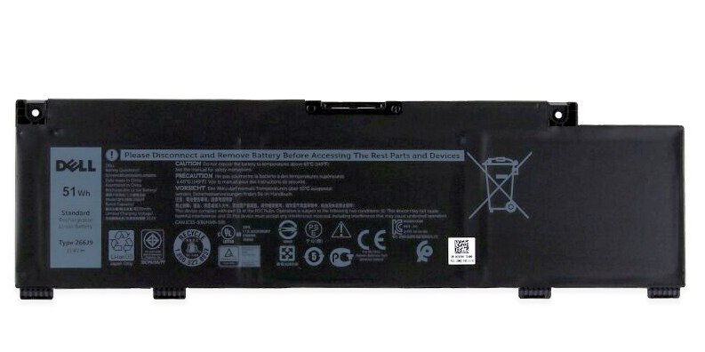 Nová Originální Baterie Dell 51Wh Inspiron 5490 nspiron 15 5590 2024