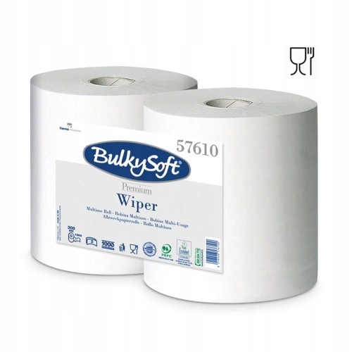 Papírový ručník celulóza Bulky Soft v balení 2 ks bílý