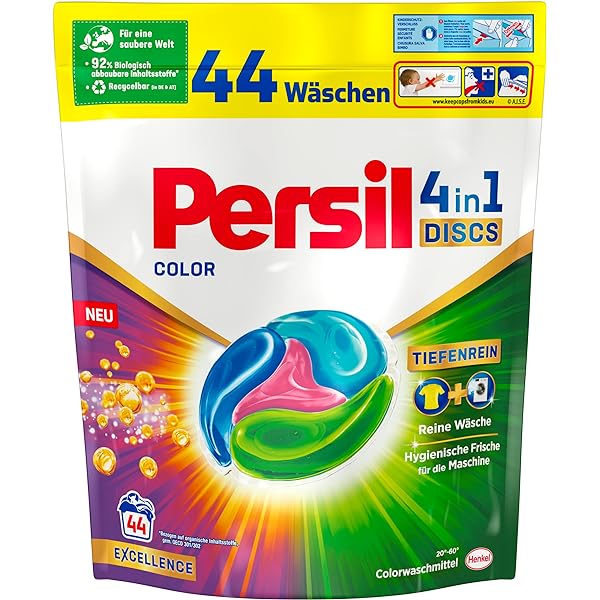 Persil Color 4w1 Discs 44 Praní Barevné kapsle z Německa