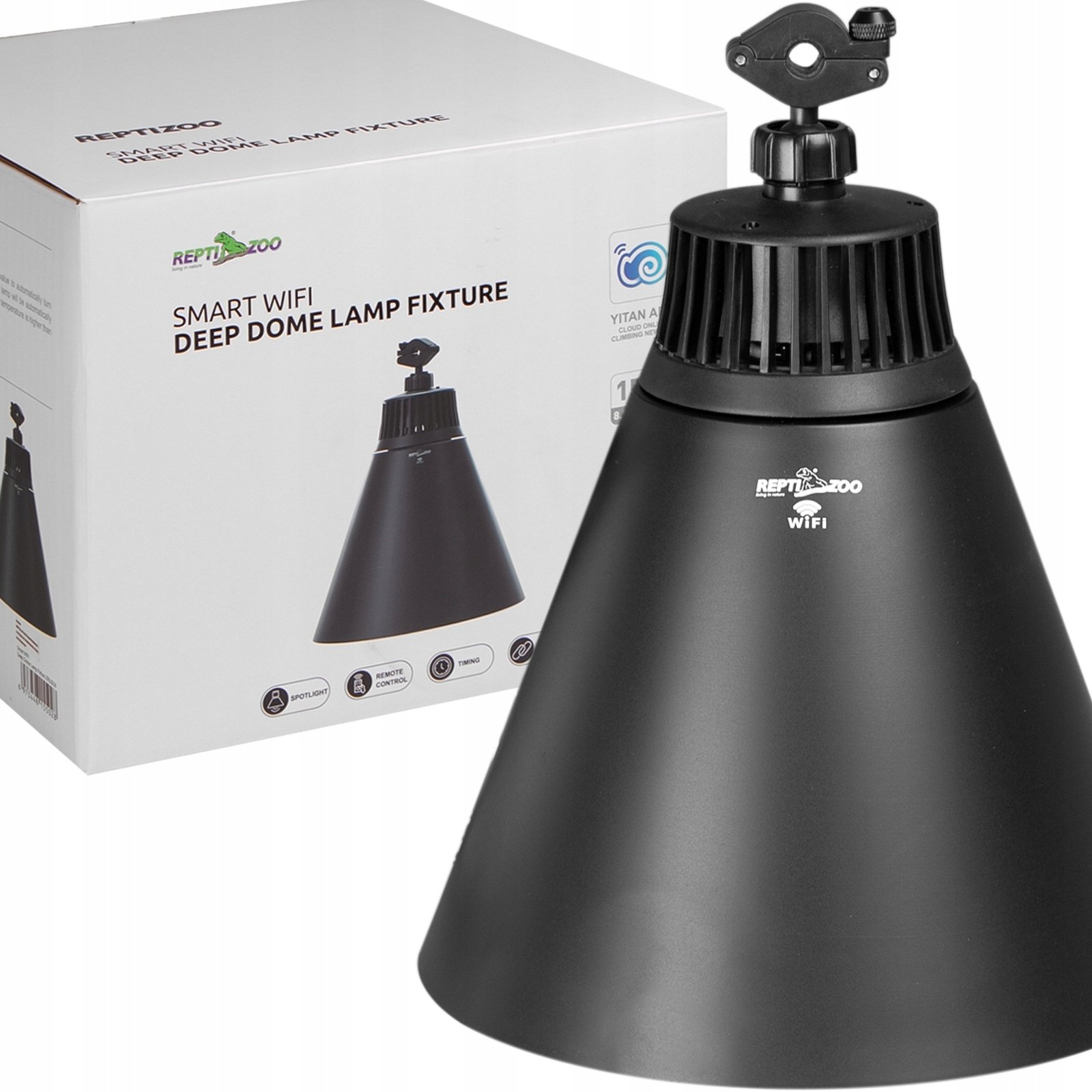 Repti-Zoo Smart Wi-Fi Deep Lamp L Lampa Na Žárovky a Uvb Wi-F