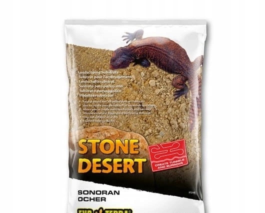 Stone Desert 10KG substrát pro terária poušť okrová Exo Terra EX-1398