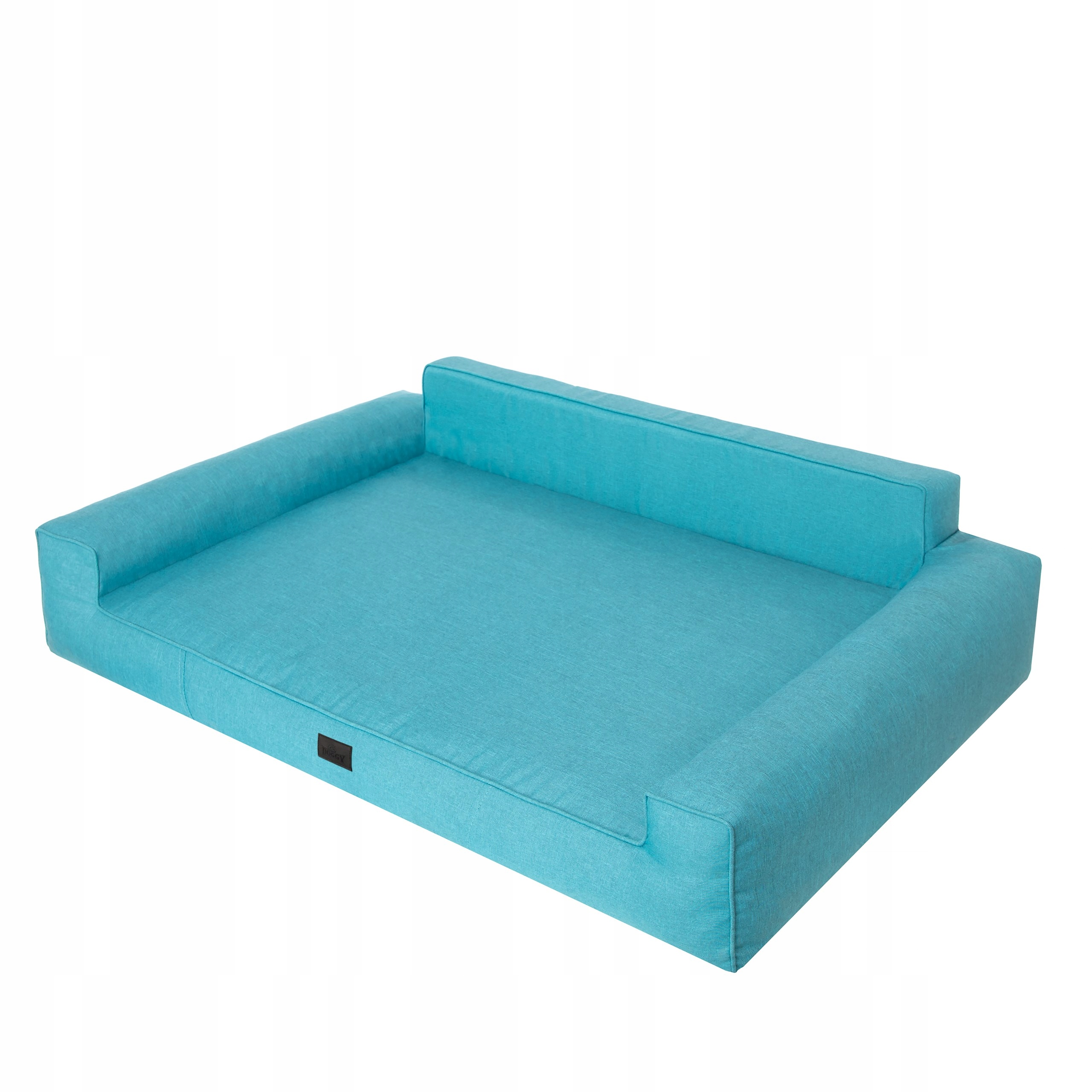pelíšek Glamour Modrá pohovka Voděodolný pelíšek pro psa L 78x53 cm