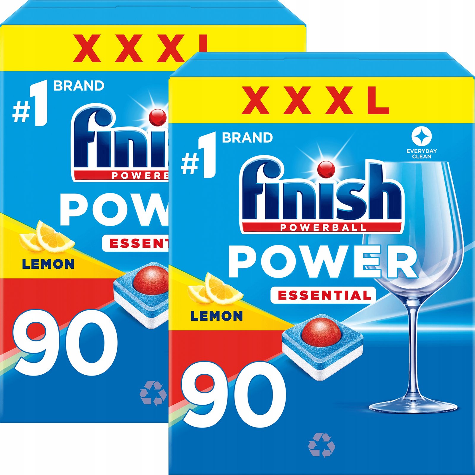 Finish Tablety do myčky Power Essential 90x2 180 Tablet Lemon Citron