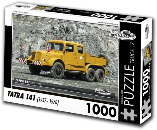RETRO-AUTA Puzzle TRUCK č.17 Tatra 141 (1957-1970) 1000 dílků