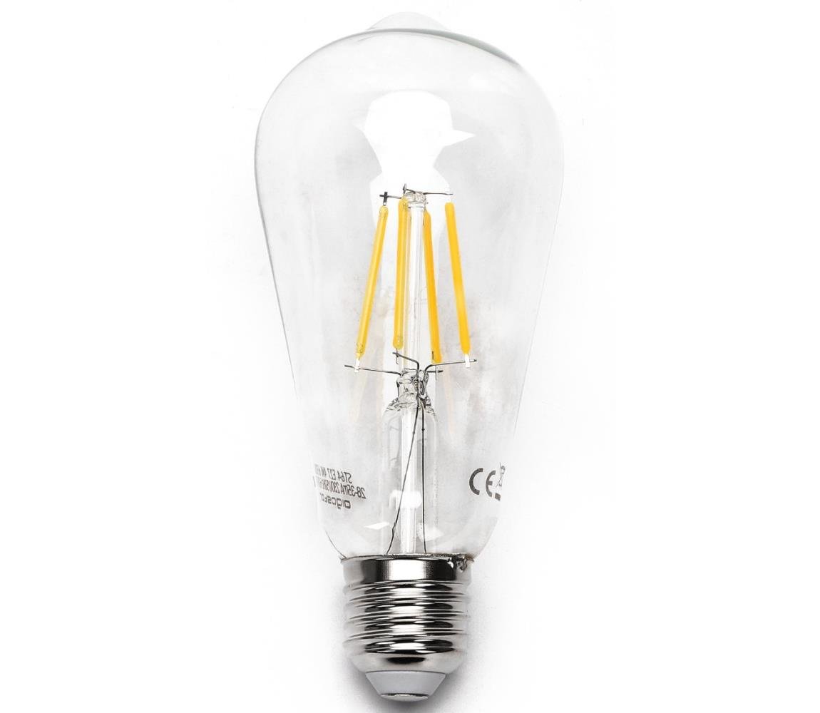 B.V. LED Žárovka FILAMENT ST64 E27/4W/230V 2700K -