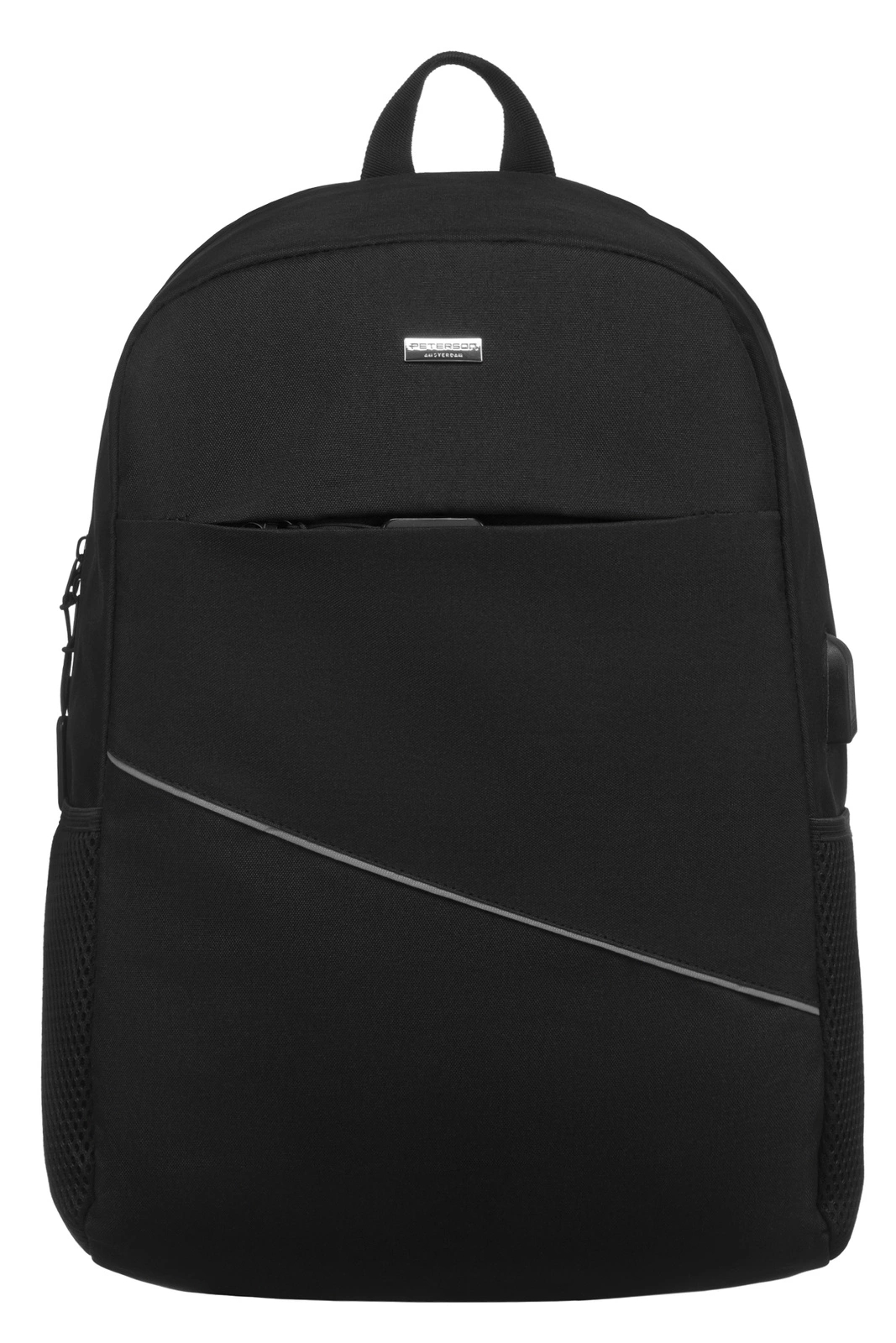 Peterson Cestovní batoh Gorebuckle černá One size