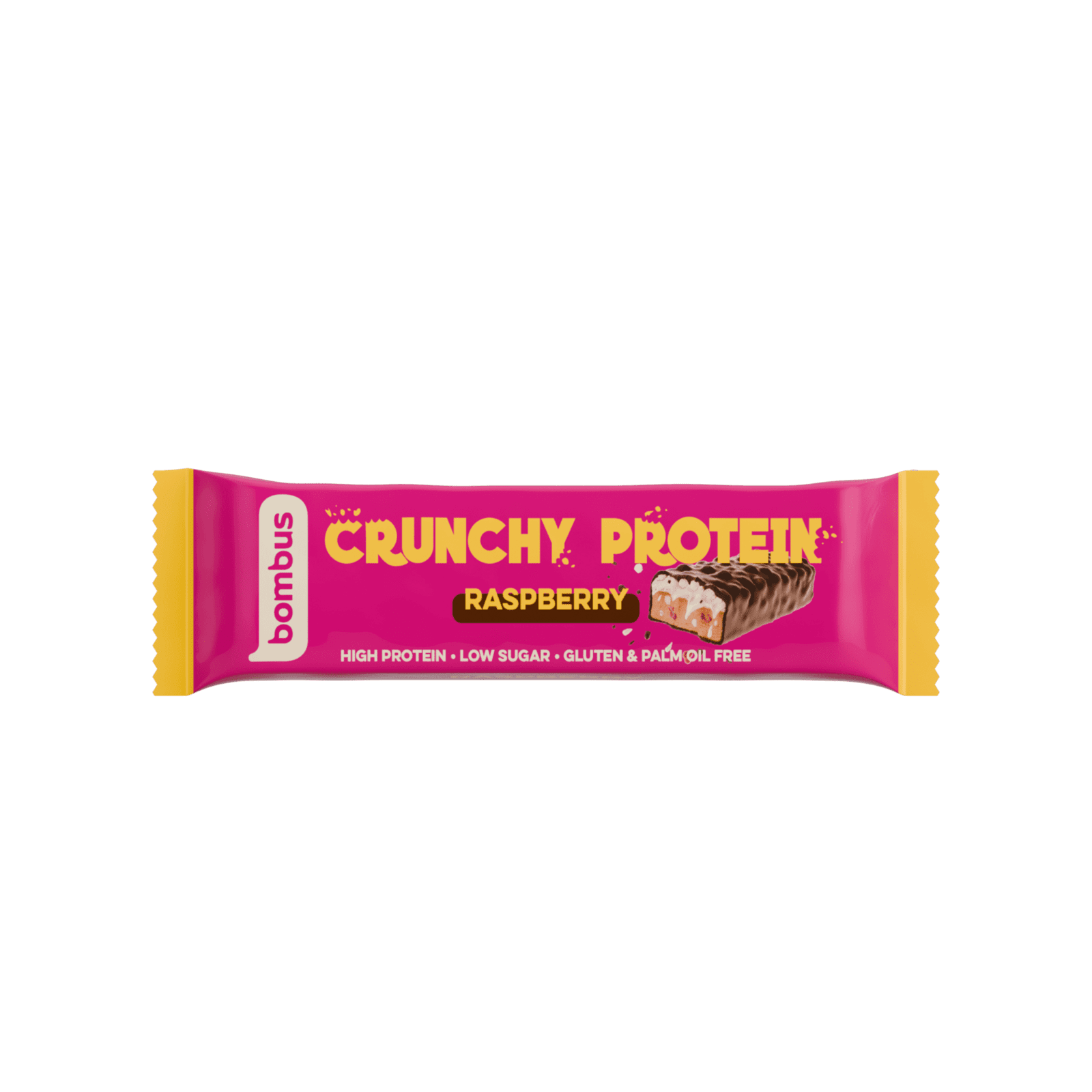 Bombus Protein crunchy bar malina 50 g