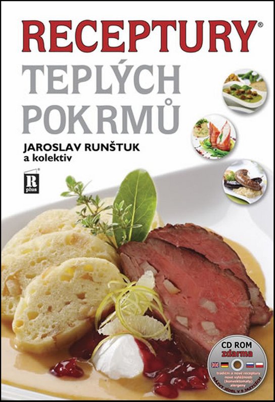 Receptury teplých pokrmů + CD ROM