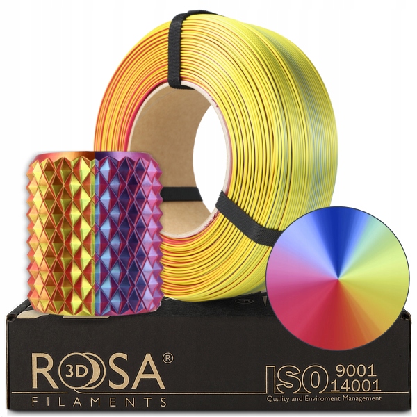 Filamentová náplň Pla Magic Silk Rosa3D Carnival 1kg