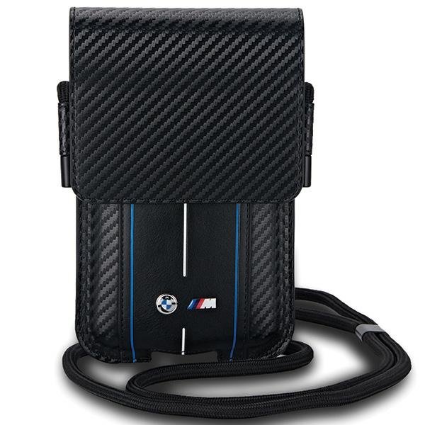 Kabelka BMPSP15XMSCAKL Wallet Bag černá/černá Carbon Blue Stripes