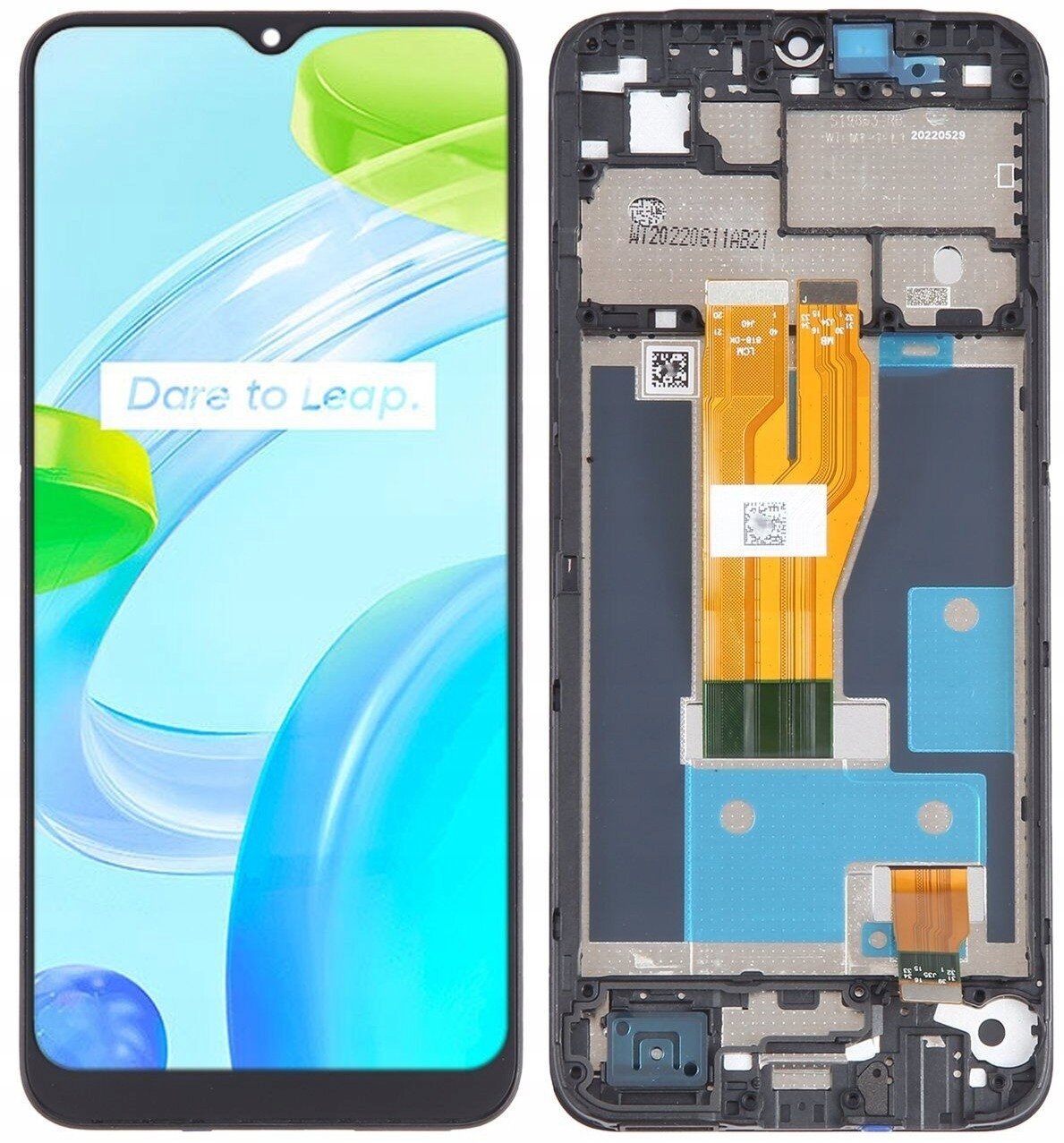 LCD Displej Realme C30 RMX3581 Rámeček