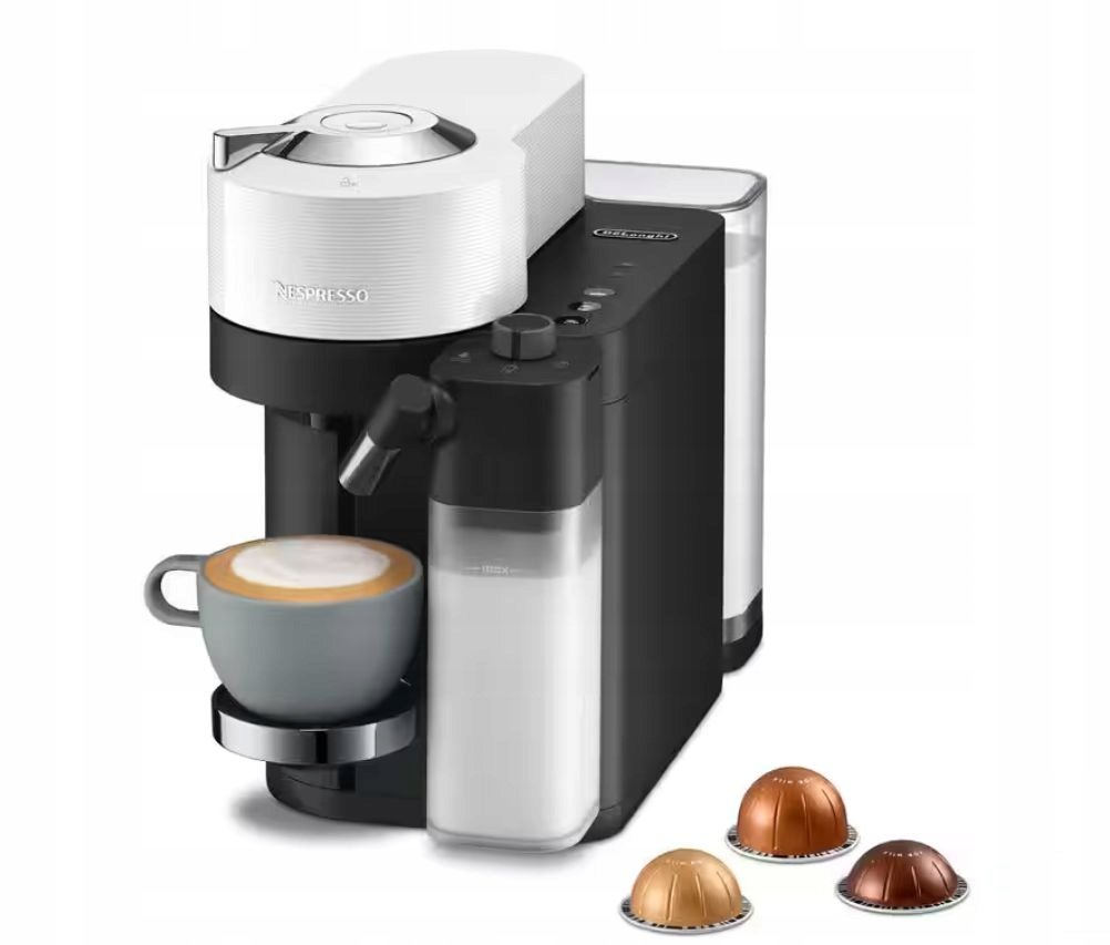 Kapslový kávovar ENV300.W Nespresso Vertuo Latissima napěňovač 19BAR