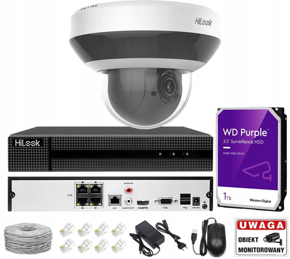 Monitorovací sada Hikvision PTZ-4MP Kit