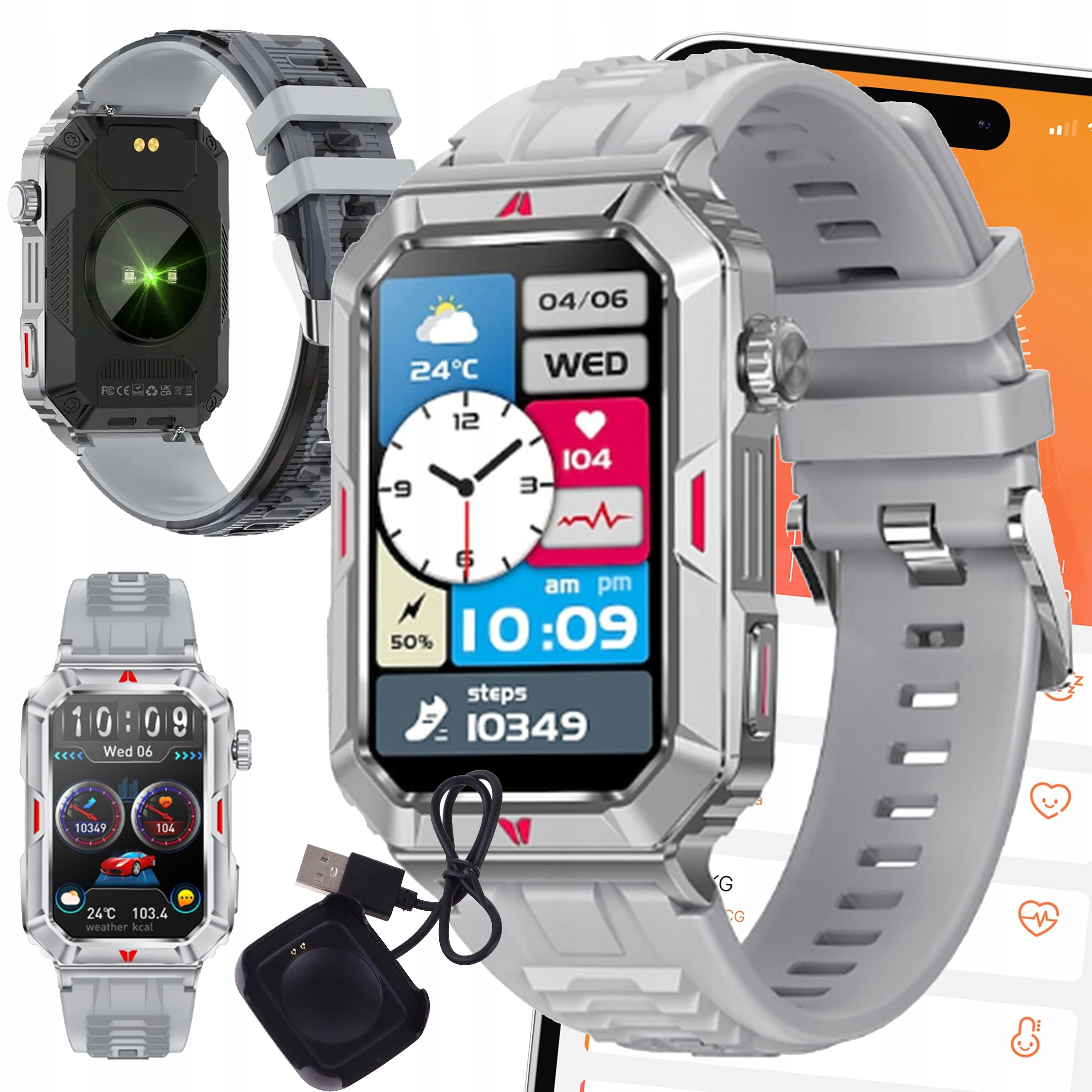 Chytré Hodinky Sportovní Hodinky Smartband Volání Dámské Pánské Smart Watch Puls