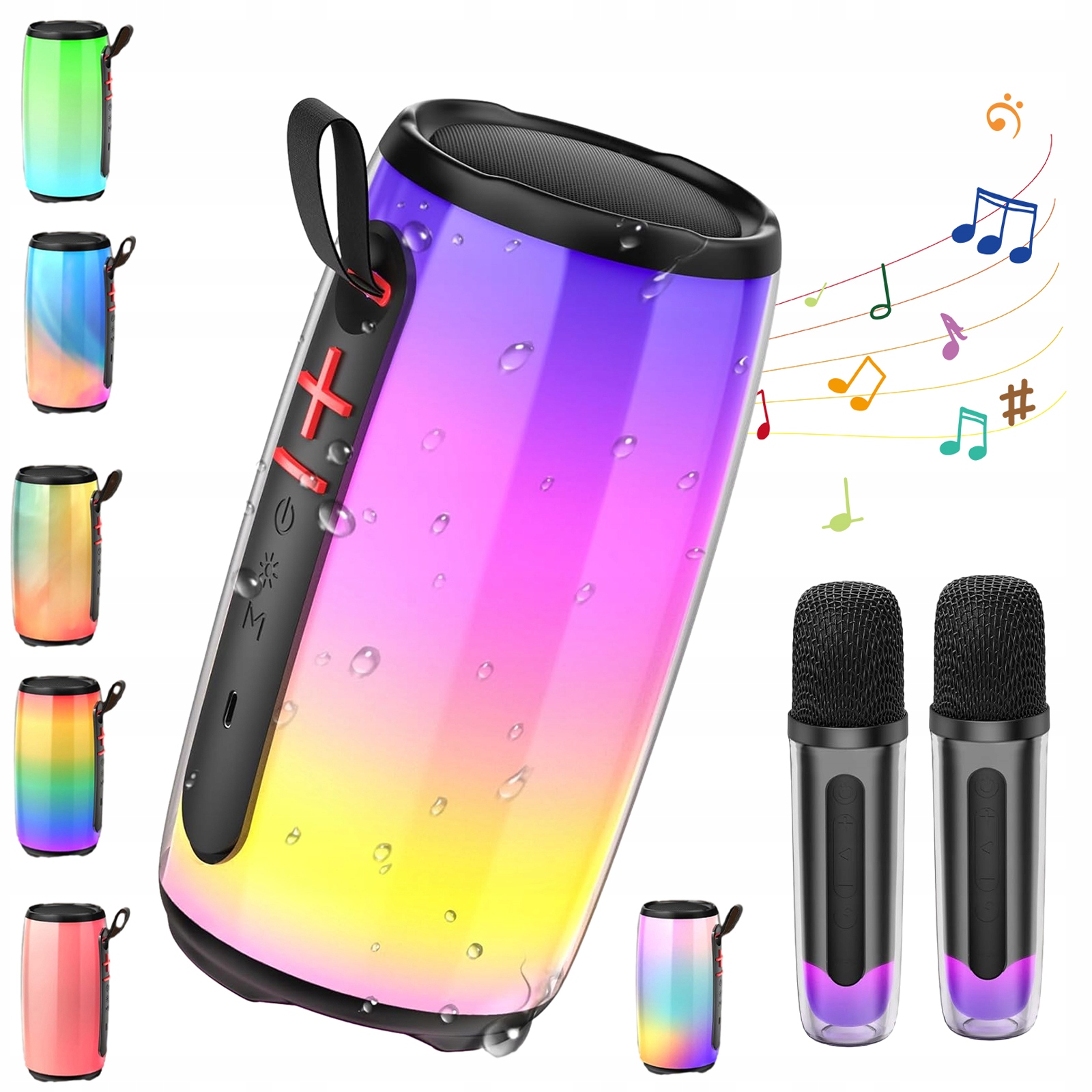 Mini Bezdrátový Bluetooth Reproduktor Pro Karaoke 5000 Mah Režim Tws