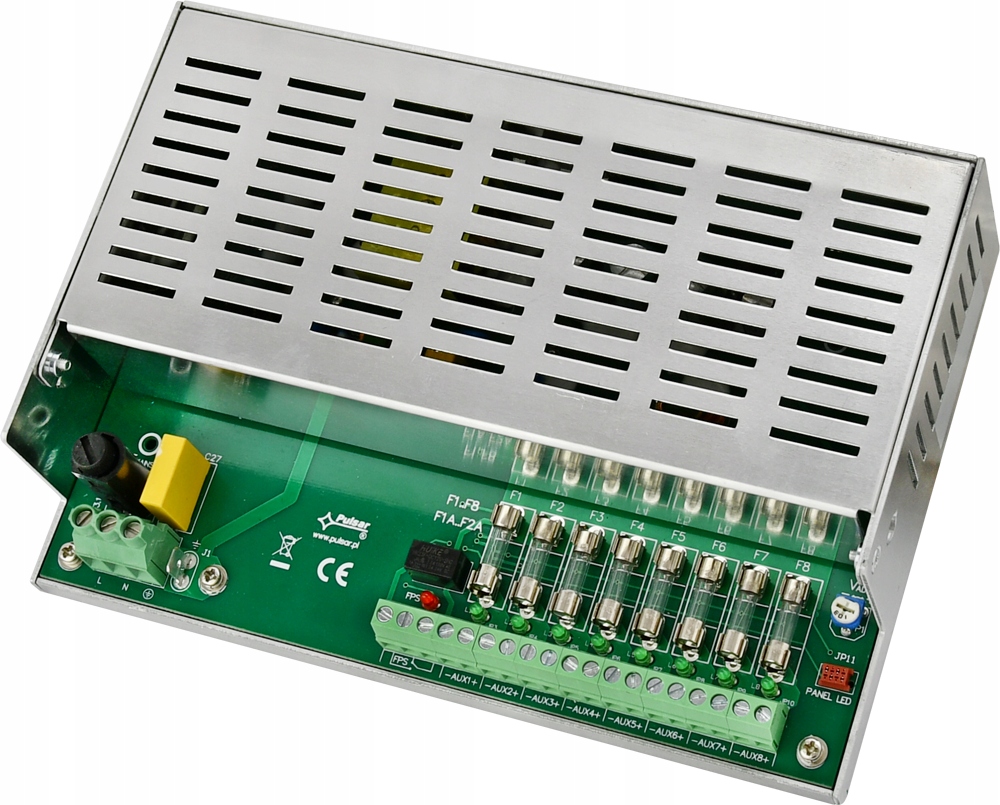 PSDC-12V8X1A Pulsar vícevýstupový napájecí adaptér