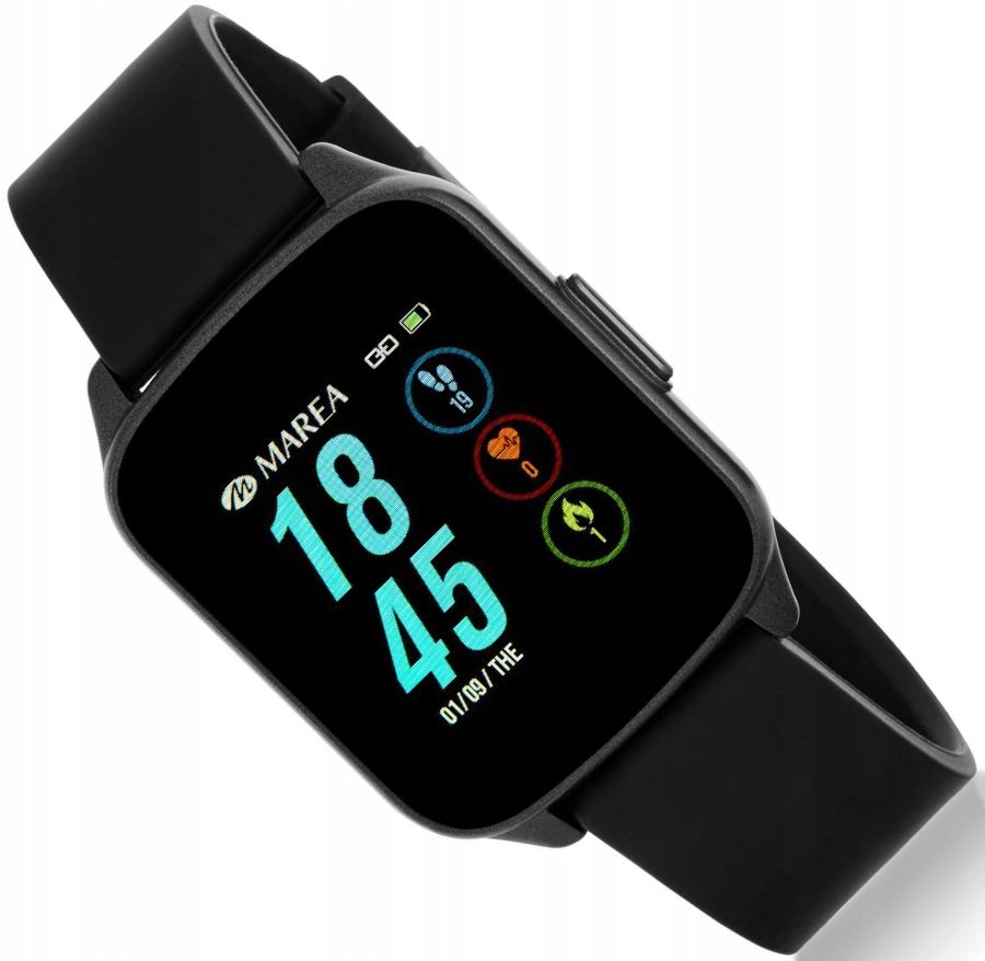 Pánské Smartwatch Marea B59007/1 Krokoměr Sen Sms
