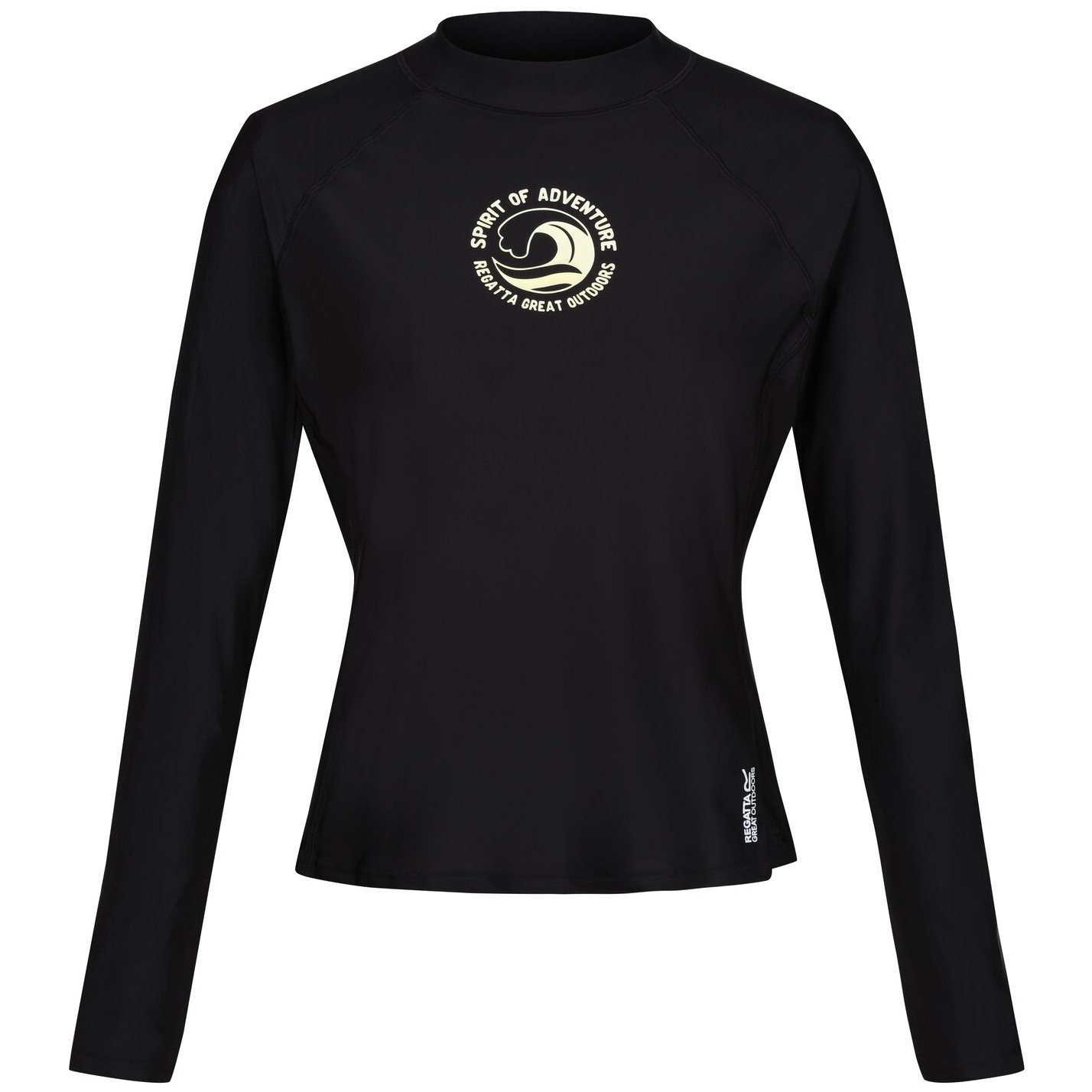 Dámské triko Regatta Wmn L/S Rash Vest Velikost: L / Barva: černá