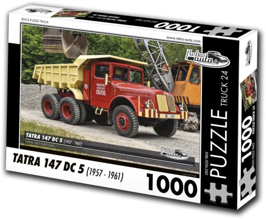 RETRO-AUTA Puzzle TRUCK č.24 Tatra 147 DC 5 (1957-1961) 1000 dílků