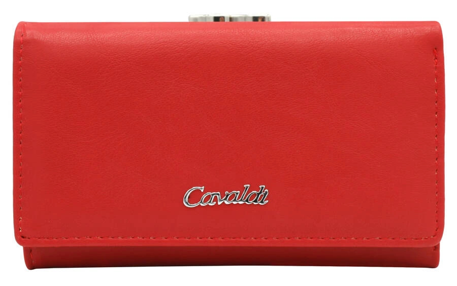 4U Cavaldi Dámská kožená peněženka Del červená One size