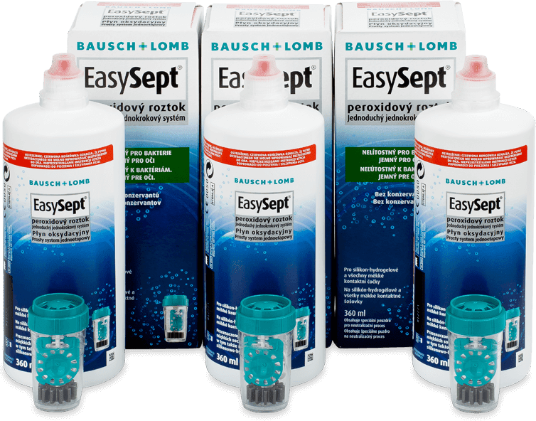 Roztok EasySept 3x 360 ml