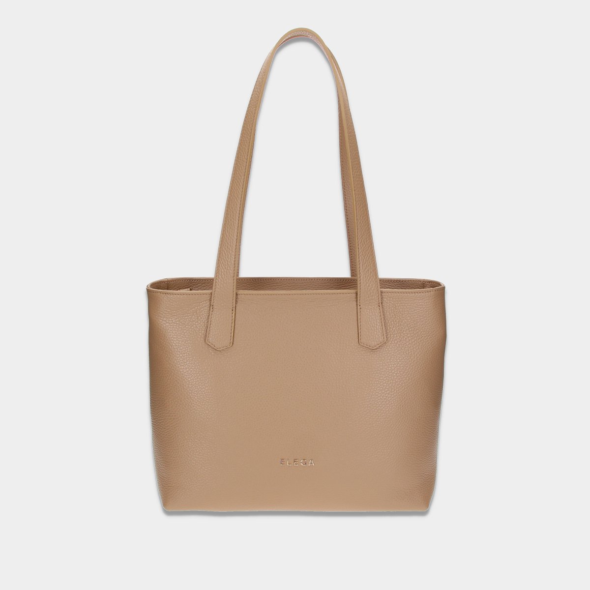 ELEGA Malá shopper Camelly cappucino/zlato