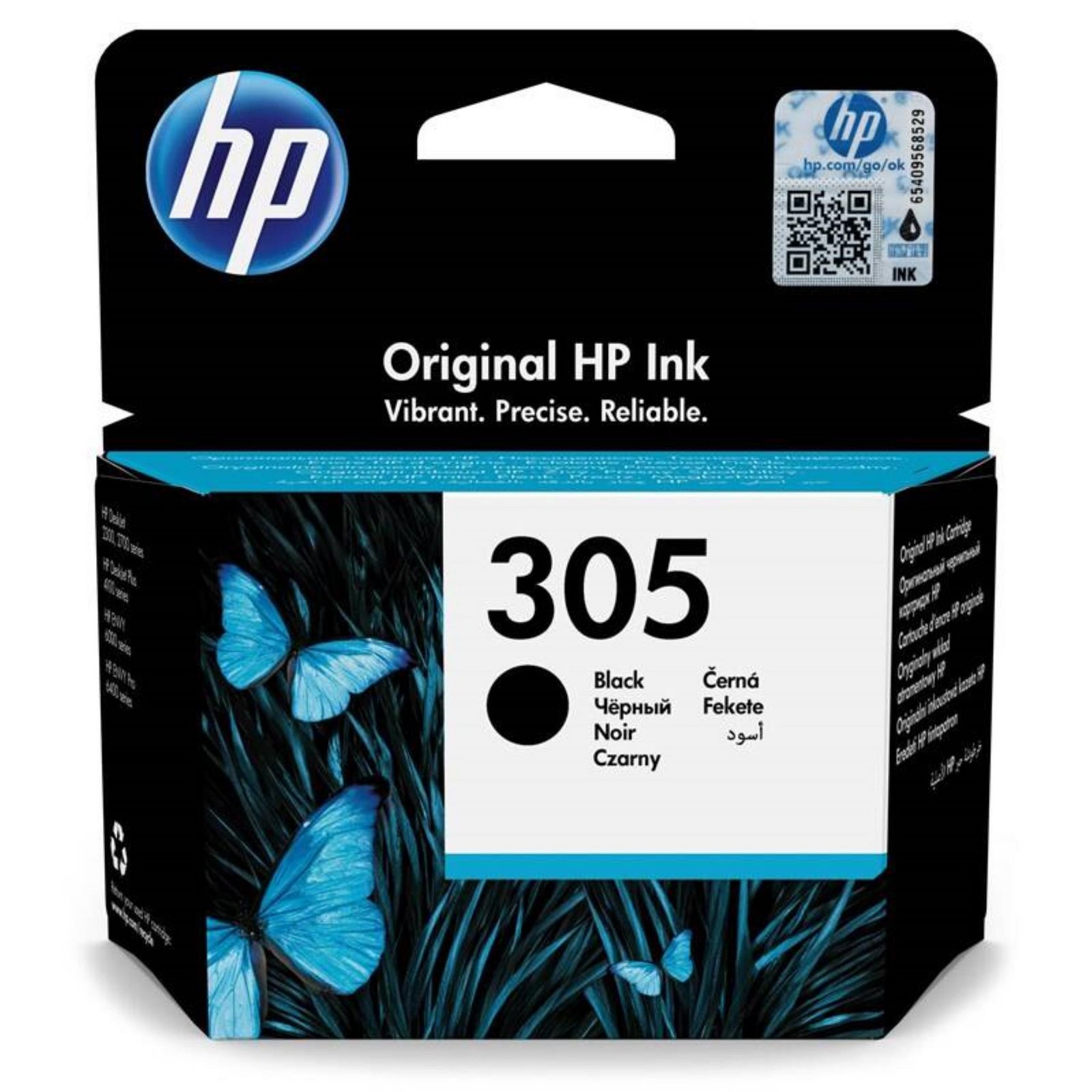 Cartridge HP 3YM61AE , č. 305 - černá