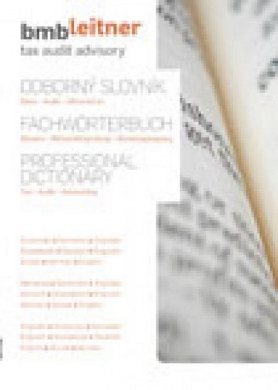 Odborný slovník Dane – Audit - Účtovníctvo