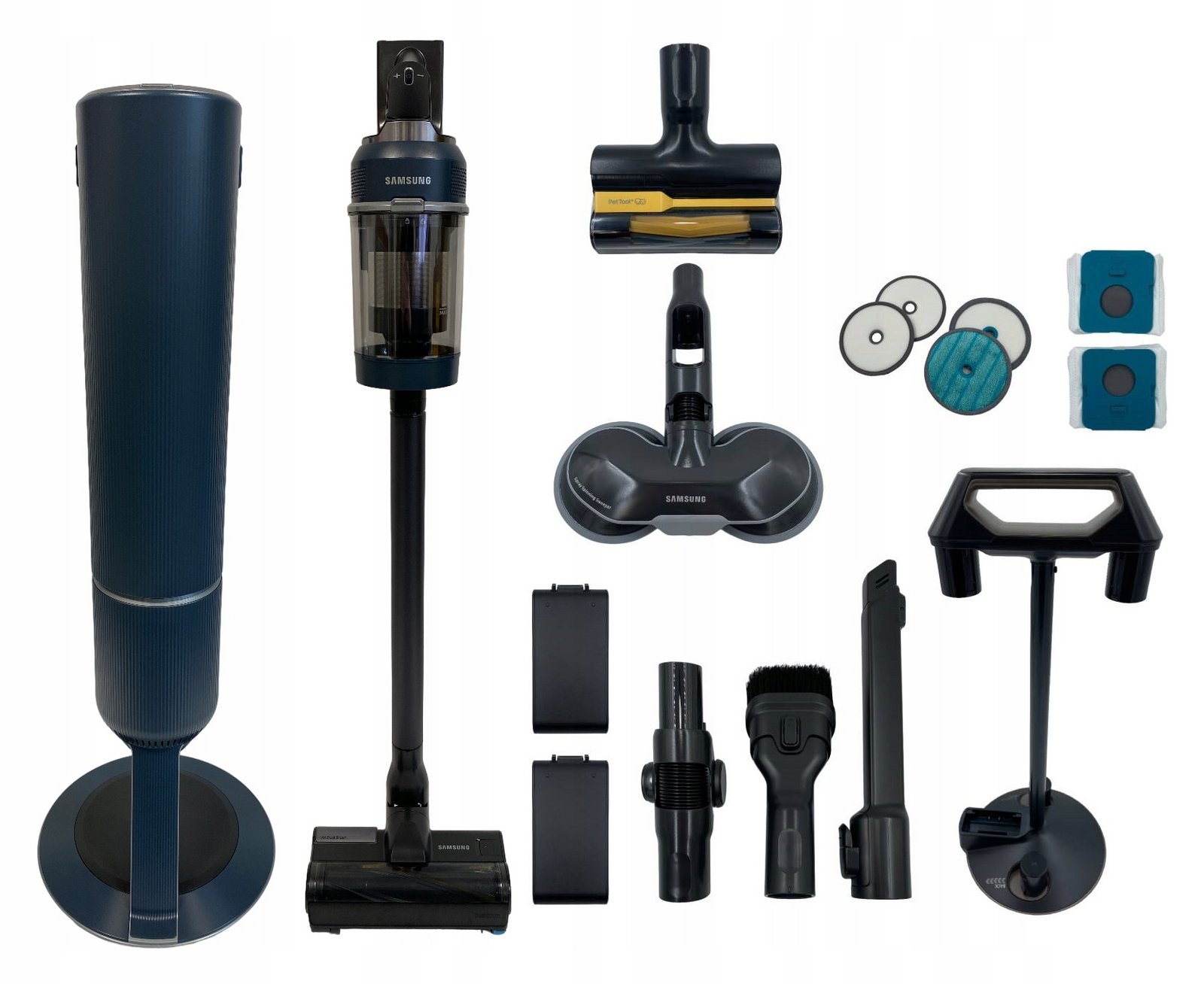 Tyčový vysavač Samsung VS20B95973B Bespoke Jet Plus