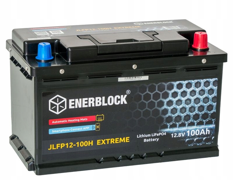 LiFePO4 Extreme 100 Ah lithiová baterie Enerblock
