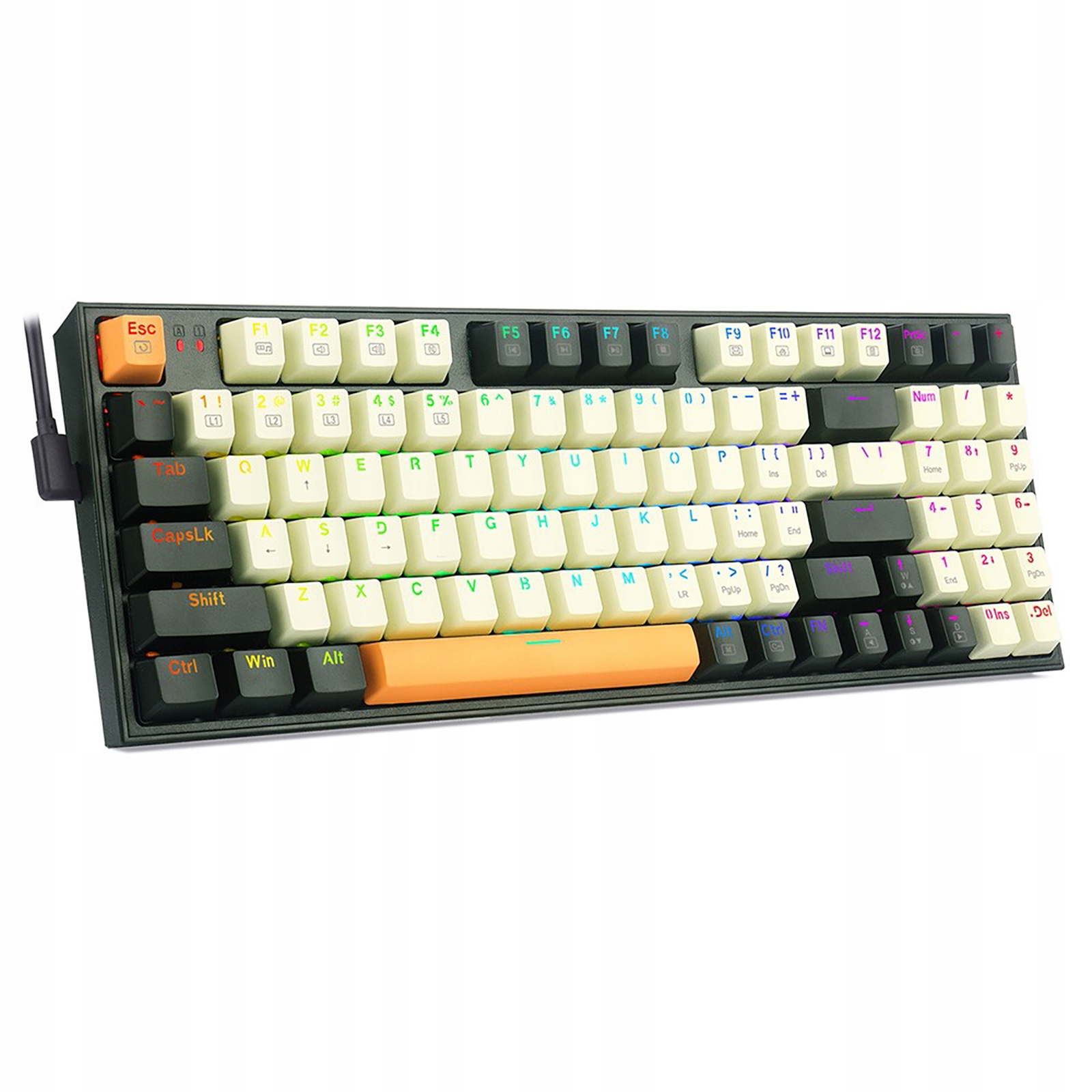 Mechanická herní klávesnice Kitava K636CLO-RGB 94-klávesová