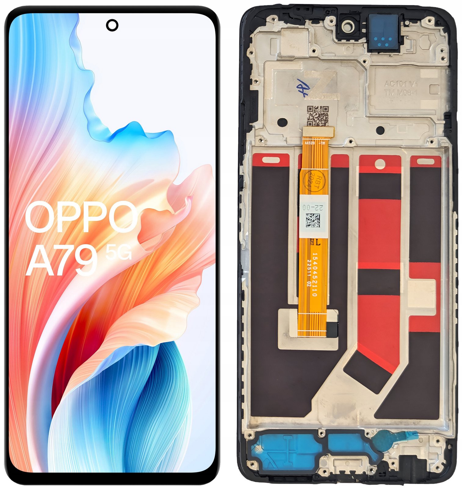 LCD Displej Pro Oppo A79 Rámeček