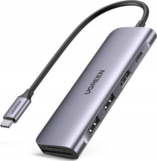 Ugreen Hub Usb-c Hdmi 4K Pd 100W Usb Sd Tf