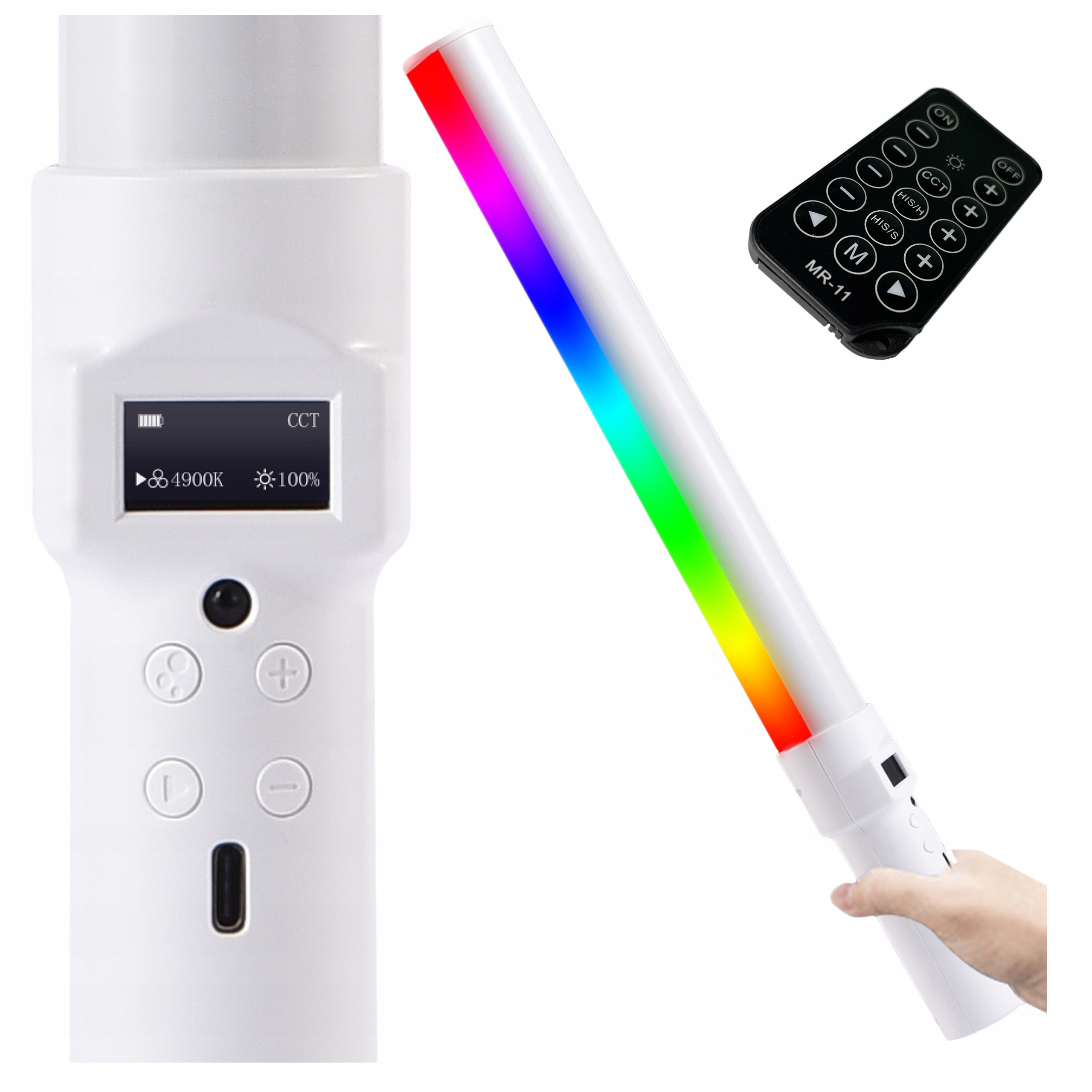 Meč Led Rgb Lampa 8W Spectrum Art. Dálkové ovládání 800lm