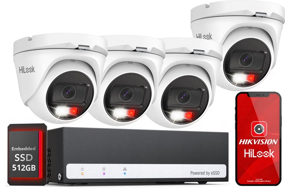 Monitorovací sada Hikvision TVICAM-T2M-20DL Dvr-ssd