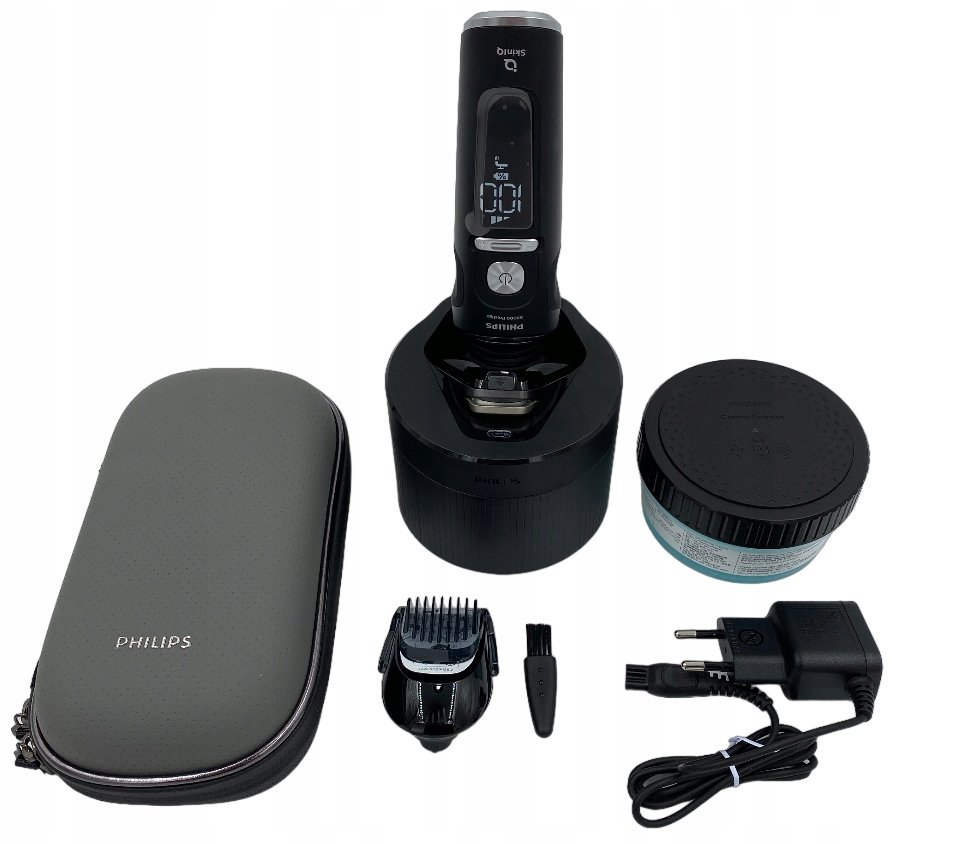 Holicí Strojek Philips Prestige 9000 SP9840/31 Set Indukční Nabíjení +etui