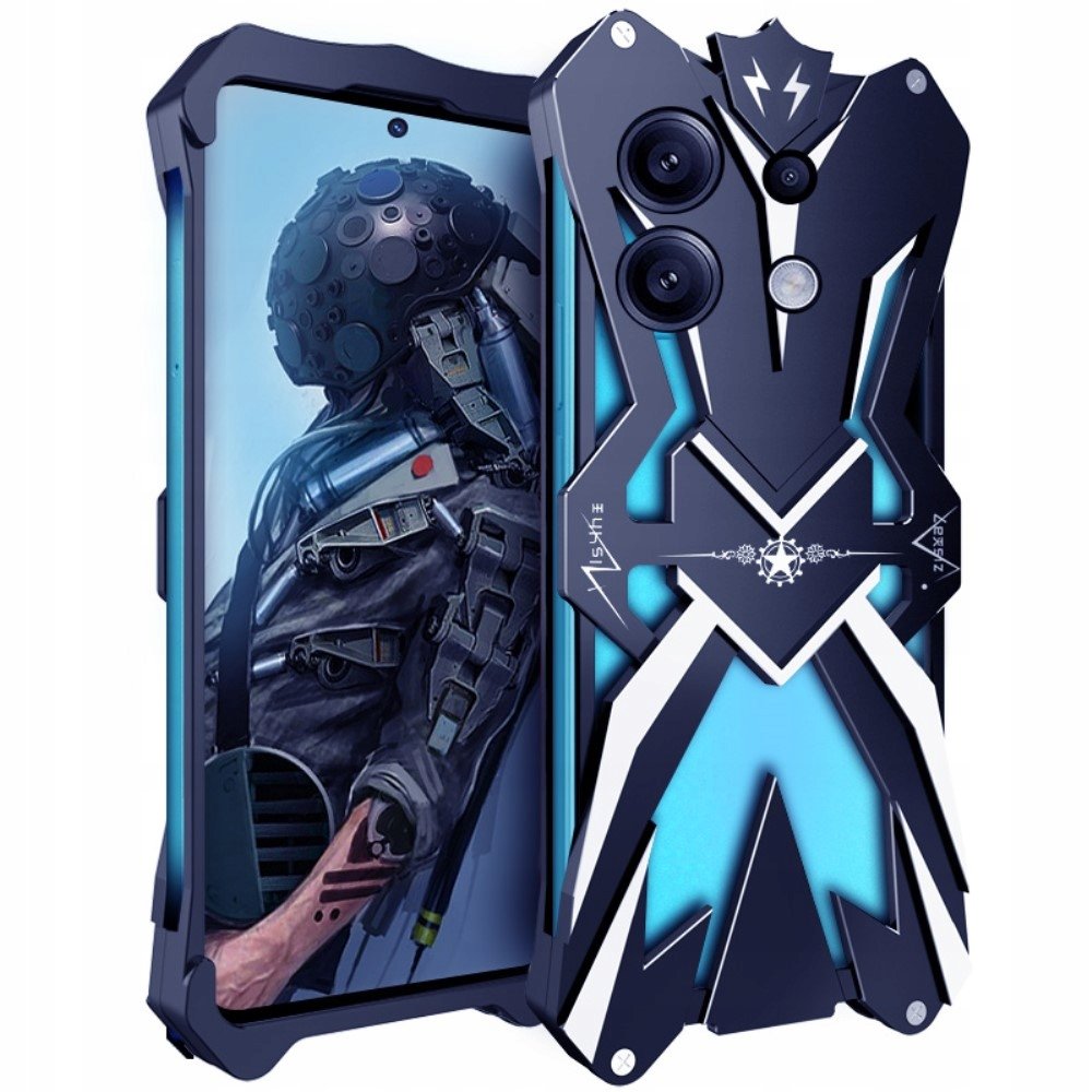 Pouzdro pancéřové hliníkové pro Xiaomi Redmi Note 13 Pro 5G, kryt Alu case