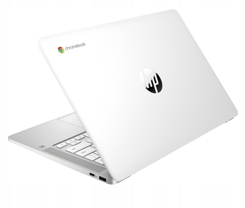 Bílý notebook Hp Chromebook 14 Intel N4120 4GB eMMC 64 Gb FullHD Chrome Os
