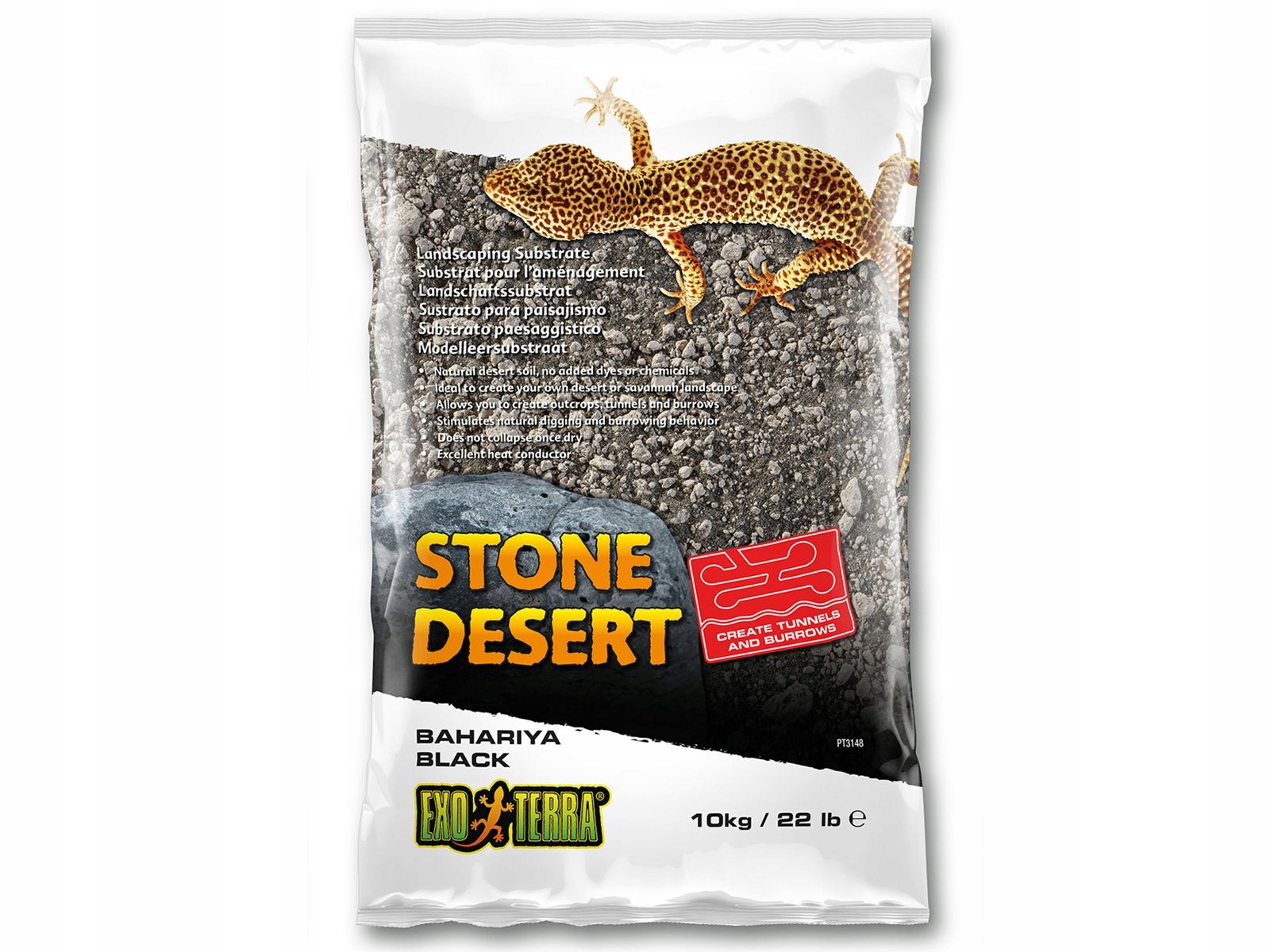 Stone Desert 10KG substrát do terária pro gekon černou poušť Exo Terra
