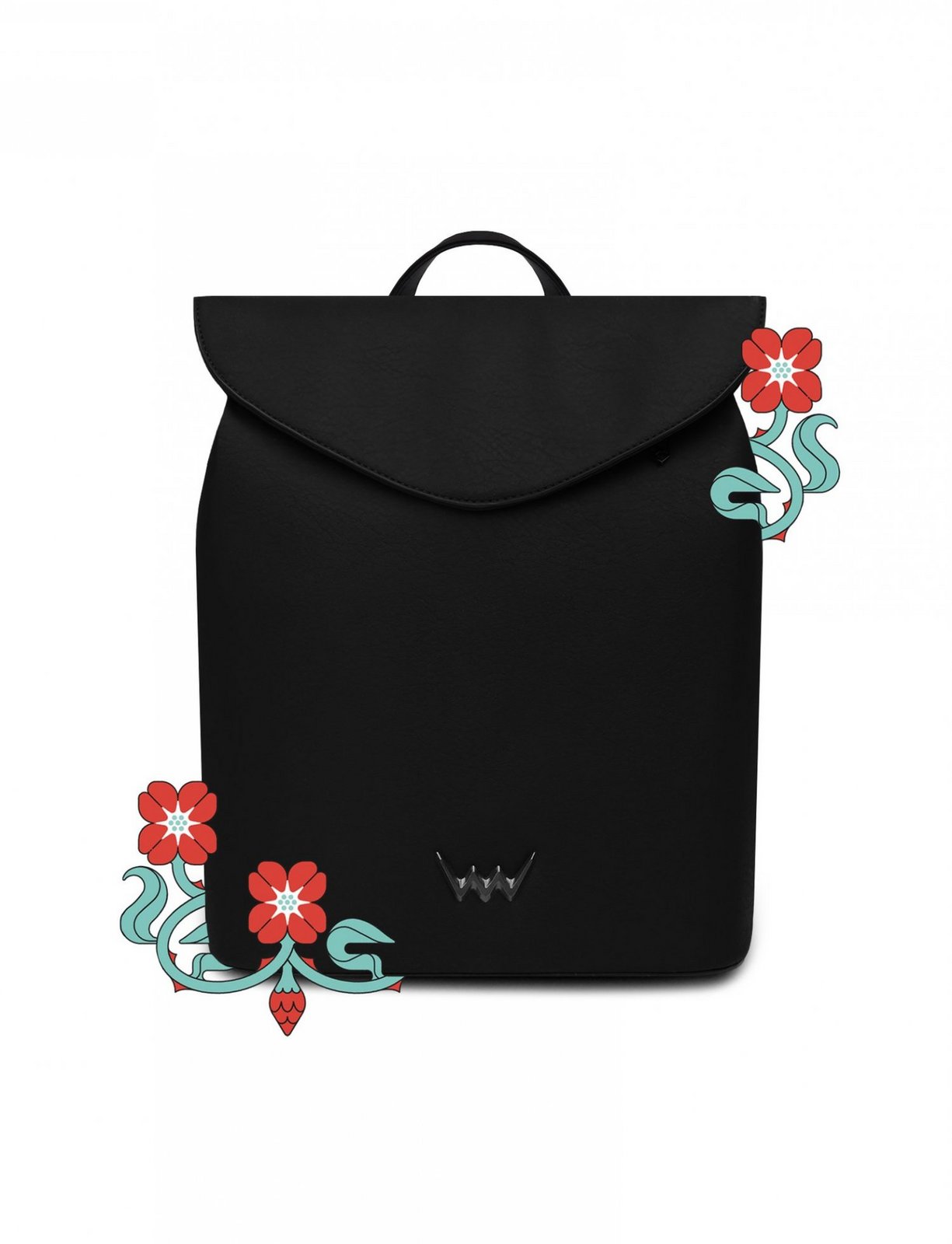 Batoh VUCH Joanna in Bloom Rosehip, černý limitovaná edice