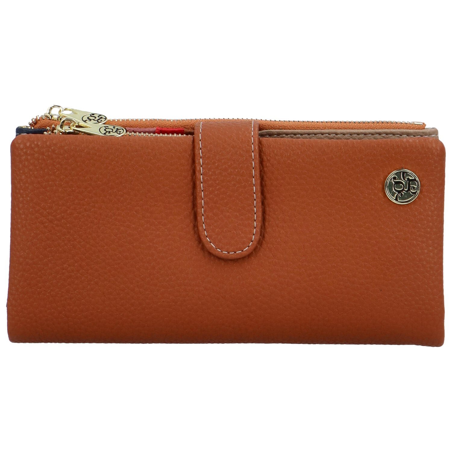 Dámská kožená peněženka Gregorio Shakíra, světle hnědá