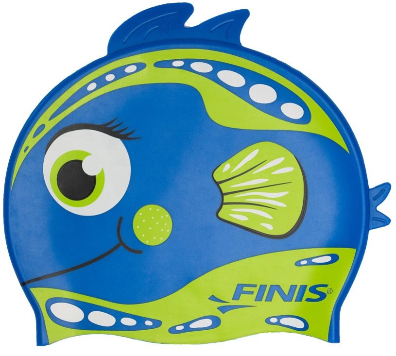 Finis Animal Heads Parrot Fish Blue Modrá