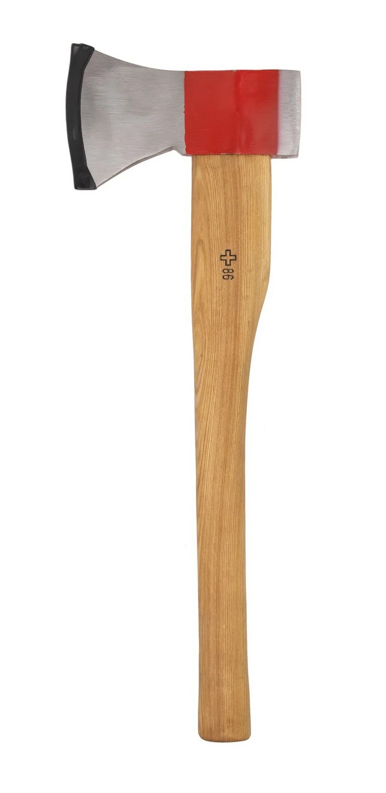 Sekera vojenská záložní 2100g dřevěná 59cm velká Švýcarsko originál