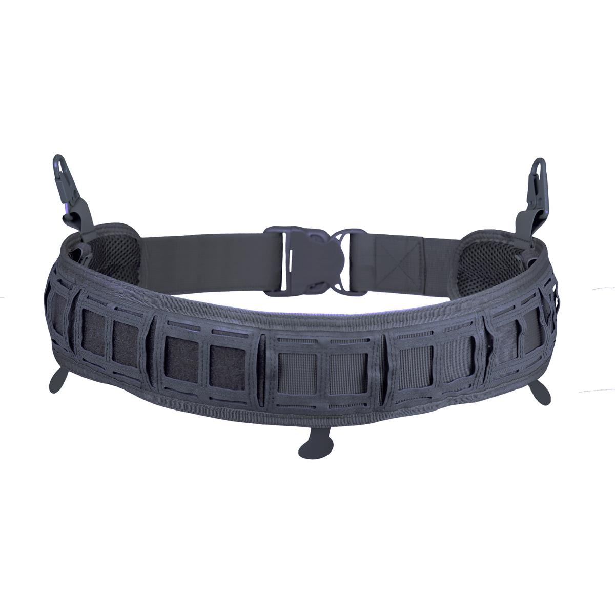 Taktický nosný pás šedý Tajpan Tactical Belt Cordura® Laser Molle CMG® Gray