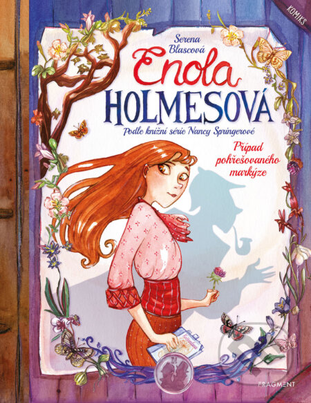 Enola Holmesová - Případ pohřešovaného markýze (komiks) - Nancy Springer, Serena Blasco (ilustrátor)