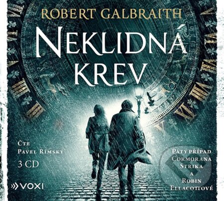 Neklidná krev (audiokniha) - Robert Galbraith, J.K. Rowling