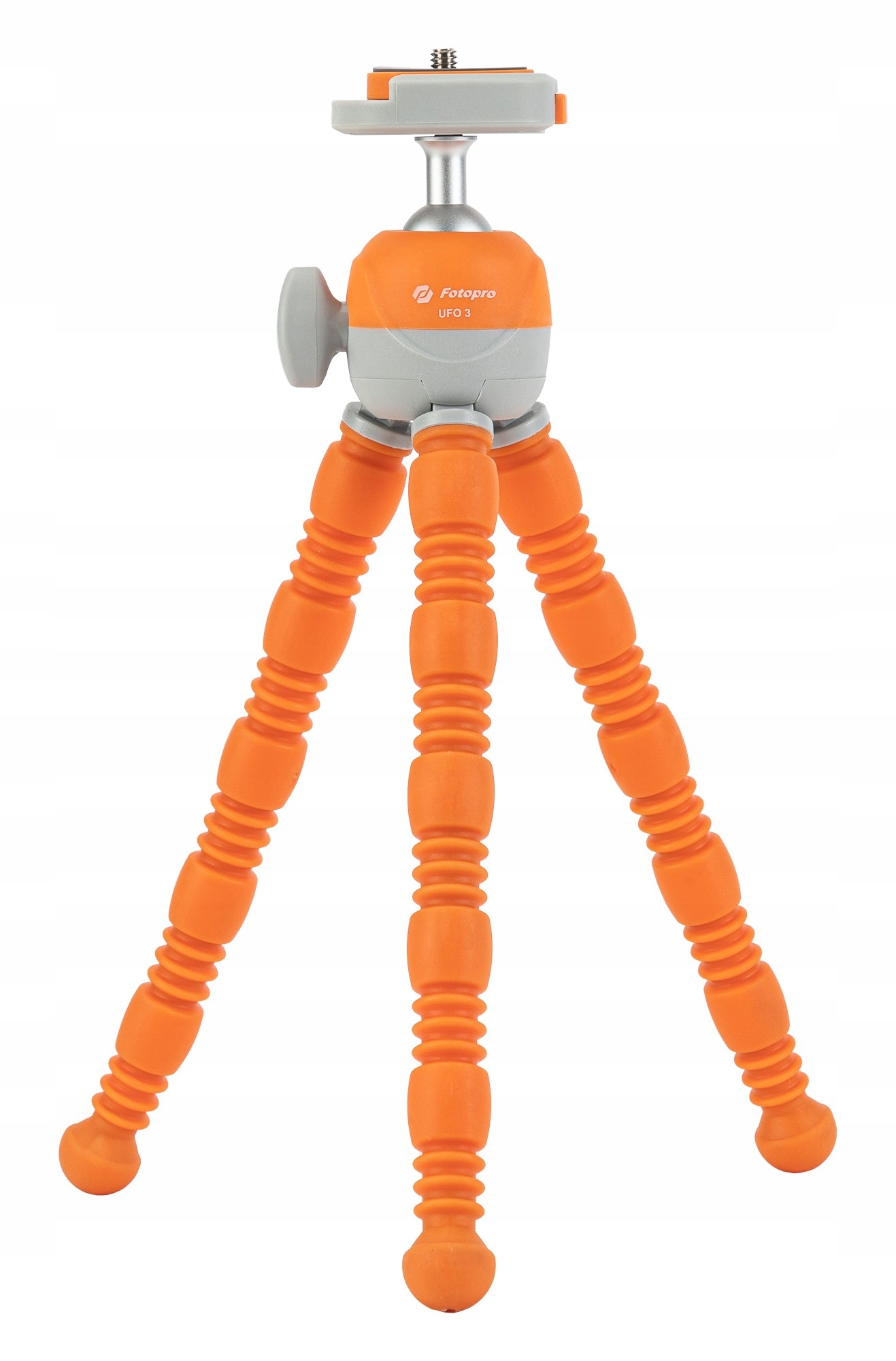 Flexibilní stativ Fotopro Ufo 3 pro smartphony, fotoaparáty oranžový