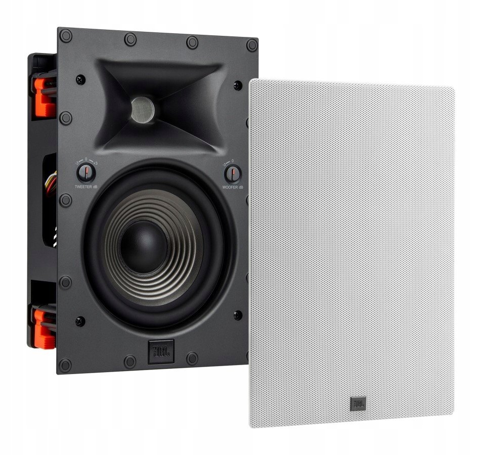 Jbl Studio 6-6IW Dvoupásmový instalační reproduktor bílý obdélník Výkon 50W Rms