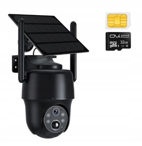 G-vision Solární Kamera Na Sim Kartu 4g Lte Senzační App Arcctv